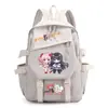 Mochila de mercancía del anime Magical Girl Madoka Magica Kuubi, con Madoka Kaname y Akemi Homura, una mochila escolar estilo 2D para niñas