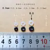 Pulsera Espaciador de Cristal para Joyería Espaciador de Silicona Perla Jade Pulsera de Gama Alta Antideslizante Goma Resistente Transparente