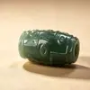 Torneira de Jade Hetian Natural Contas Soltas Água Clara Pequenos Acessórios Pulseira Pulseira Cobra com Contas Dragão Contas Únicas Acessórios de Bebê