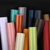 Papel Perlescente de Colores Transfronterizo, Papel con Purpurina Estrellada, Decoración Navideña Roja, Negra y Dorada, Papel con Purpurina Hecho a Mano al por Mayor