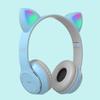 Exclusivamente transfronteriza para auriculares Bluetooth explosivos P47M con orejas de gato, luminosos, plegables, estéreo, venta directa de fábrica