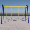 Equipamento de fitness comunitário ao ar livre Parque de meia-idade e idoso caminho de fitness Praça Outdoor Sports combinação de equipamentos esportivos