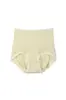 Pantaletas de Color Sólido Estilo Japonés de Cintura Alta para Control de Abdomen para Mujer, Alta Elasticidad, Transpirables, Levanta Glúteos, Calzones de Mujer Sin Costuras