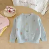 Ningli26 Suéter Cardigan de Punto para Niñas Estilo Nuevo Primavera y Otoño Dulce Bebé Dulce Top