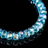 Cuentas de sandía bañadas en vidrio, cuentas de rueda de cristal, accesorios hechos a mano para DIY, materiales para pulseras, collares y joyería con cuentas