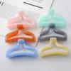 Pinza de Agarre de Plástico Color Jade Clip de Gelatina Tiara Grande Parte Trasera de la Cabeza Pasador Lindo Pinza de Tiburón Grande para Mujeres Pinza para el Cabello