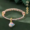 Versátil Cordón de Cinco Colores para el Festival del Bote del Dragón, Pulsera Tejida China con Borlas, Pulsera Hecha a Mano de Cuentas de Alta Gama para Mujer