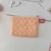 410121 Bolsa Sanitaria Acolchada Color Caramelo Bolsa de Almacenamiento Mini Portátil Servilleta Sanitaria Billetera para Monedas