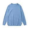 Camiseta de manga larga de malla de secado rápido de color liso para hombre, primavera y otoño 2026, nueva y versátil, casual, simple, estilo Hong Kong, top básico