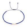 Pulsera Bohemia Popular de Amazon Transfronteriza de Piedra Natural Pulsera para Mujer Pulsera de Cuentas de Cuentas de Arroz Tejida a Mano