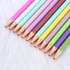 Caneta Esferográfica com Adesivo de Pressão Nova Caneta de Presente Cor Sólida Criativa Caneta Publicitária Caneta Esferográfica de Presente Pode Ser Impressa com Logo Atacado