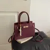 Elegante y a la moda, bolso nuevo de otoño 2026, simple y chic, con un diseño cuadrado retro, adecuado como bolso de hombro o bolso cruzado para mujer