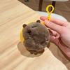 Nuevo monedero de peluche para niños, monedero con cremallera y diseño de muñeco de dibujos animados, mini bolso portátil para auriculares.