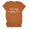 NO Soy Malo, Soy Picante Amazon Ebay Sitio Independiente Camiseta Casual de Moda para Mujer Cuello Redondo Manga Corta