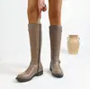 Botas de Caballero 2026 para Mujer, Invierno 3 Nuevo Modelo, Suela Gruesa, Talla Grande 58 Botas Largas