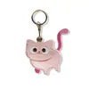 Novo Pingente Chaveiro Gatinho Fofo Porta-Cartão de Controle de Acesso Capa Protetora Airtag Pingente de Sacola de Presente Pequena Venda por Atacado