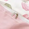 Juego de tres piezas 100% algodón, sábana bajera de algodón puro, sábana encimera, funda de edredón, tamaño individual, adecuado para dormitorios de secundaria y universidad, uso en todas las estaciones