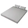 Protector de colchón antibacterial de algodón grueso de cobertura total, funda protectora antideslizante, juego de tres piezas de funda de colchón acolchada específica para tatami