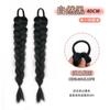 Trenza grande con giro, artificial, natural, a la moda, esponjosa, para celebridades de Internet, linda, para el crecimiento del cabello, trenza de cabello largo con giro, cola de caballo