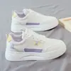 Nuevas Zapatillas Deportivas Versátiles de Suela Blanda Cómodas para Mujer para Comercio Exterior, Zapatos Casuales de Suela Gruesa para Primavera y Otoño de Gama Alta