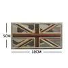 Novo Patch de Tecido Bordado com Bandeira Britânica e Union Jack com Velcro Etiqueta Emblema para Braçadeira de Roupa Temu Transfronteiriça