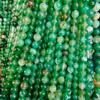 Ágata Rayado Suelto Optimizado Cuentas Redondas de Pavo Real Cuentas para Manualidades Joyería Hecha a Mano Hilo para Abalorios Collar de Piedra Natural