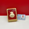 Oro Puro 999, La Riqueza Llega Cada Día, La Riqueza Viene de Todas Partes, Caja de Regalo Empresarial, Regalo para Evento Promotor de Riqueza, Souvenir Popular