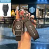 Adequado para Capa de Chave de Carro Mercedes-Benz C300L/E260L/Gla200L Concha Glc/Gle350/Glb220L Estojo de Chave