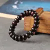 Raro Madeiro de Trovão da Montanha Taihang Cipreste Pulseira de Mão Agregado de Óleo Negro para Homens e Mulheres Contas de Brincadeira Cultural Presente de Aniversário Fidelidade