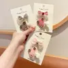 Pinzas para el Cabello de Seta Cuadros Lindas de Dibujos Animados para Niños de 3-6 Años, Pinzas para el Cabello No Dañinas, Accesorios para el Cabello Infantiles, Pasadores para Niñas