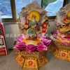 Herramientas de Corte de Papel para Ofrecer Bendiciones, Recaudar Fortuna y Adorar Dioses, Set Completo a Todo Color para Mesas de Ofrenda, Adecuado para el Festival Qingming, Disponible para Venta al por Mayor