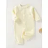 Macacão Bebê Primavera Outono Meninos Manga Longa Macacão Bebê Recém-nascido Pijama Bebê Algodão Puro Roupas de Bebê