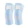 Rodillera deportiva correa de nailon rodillera transpirable para correr fitness equipo de protección rodillera para meniscos rodillera con correa transparente