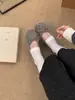 Zapatos planos Chuyuji de lunares estilo francés con lazo para mujer para otoño e invierno, zapatos planos tipo ballet sin cordones, zapatos bajos de estilo suave