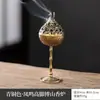 Horno de Aromaterapia Hueco Fulu Dao del Incienso Sin Polvo Pegajoso Xiangyun Accesorios para Horno de Incienso Pequeño Adornos para Interiores de Horno de Pie Alto Oficina Sala de Té