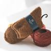 Otoño e invierno Nuevo medio terciopelo coral terciopelo engrosado cálido calcetines de media pantorrilla para hombre color sólido calcetines para el suelo calcetines de toalla al por mayor
