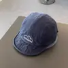 Gorra de béisbol japonesa de ala corta de alta calidad para niños, de calle, suave, de cinco piezas, para estudiantes y exteriores.