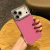 Funda para iPhone 17 Promax Tres en Uno con Diamantes Brillantes Electroplateados, Color Puro, Suave, Adecuada para Apple 16