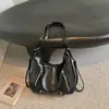 Moda transfronteiriça nova bolsa estilosa feminina bolsa de grande capacidade para o dia a dia bolsa de ombro único bolsa tote simples retrô casual