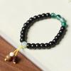 A maçã roxa do sândalo perla o bracelete da grama de DIY especificações 6 x 8 fabricantes decorativos retroretros da jóia do jogo de Wen por atacado