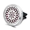 Clip de aromaterapia para coche de acero inoxidable 316L, clip para ventilación de coche, clip para bálsamo y perfume para coche, clip con forma de árbol de perfume para coche