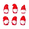 Adornos de Duende Navideño para Exportación Transfronteriza Paisajismo de Nieve Decoración de Resina para Coche Escritorio Manualidades DIY Accesorios