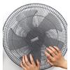 Tampa do ventilador da lanterna anti-clipe das crianças tampa do ventilador do chão tampa de segurança do ventilador elétrico doméstico capa protetora do bebê