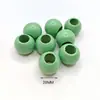 291 Cuentas de Madera Coloridas de Agujero Grande 20mm Cuentas de Agujero Grande Cuentas Sueltas Accesorios para Joyería DIY Fabricante de Cuentas de Madera Venta al Por Mayor