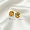 Retenção de Cor Alta Método Antigo Areia Dourada Diamante Incrustado em Ouro Contas Espaçadoras com Contas Pingente Solto DIY Manual Pulseira Pingente de Franja Acessórios
