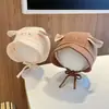 Chapéu de Proteção para Ouvidos Infantil, Orelhas de Urso Super Fofas, Gorro Quente para Menino e Menina, Chapéu de Bebê Estiloso e à Prova de Vento para Uso Externo