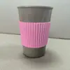 Funda de silicona para termo, antideslizante, resistente a altas temperaturas, funda para vaso espacial 7.5cm9cm, almohadilla de silicona para vaso de agua, multi-especificación opcional