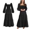 Vestido Medieval Retrô Pastoral Renascentista Fantasia Cosplay de Camponesa Fábrica