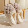 Chinelos de Algodão Cixi para Mulheres Primavera Outono Inverno Casa Interior Antiderrapante Casa Quente Inverno Pelo Pelúcia Casal Homens