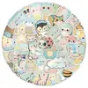50 Pegatinas de Animales Lindos con Graffiti, Pegatinas Decorativas Impermeables para Botellas de Agua y Computadoras, Pegatinas de Papelería de Animales al por Mayor